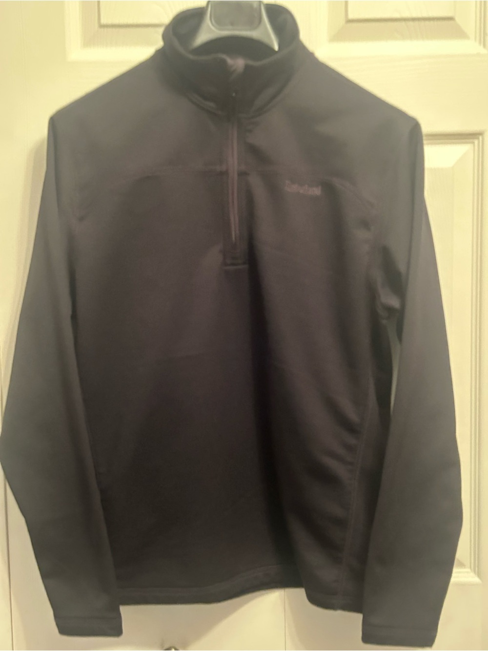 Timberland Men's Dark Navy Quarter-Zip Shirt Jacket